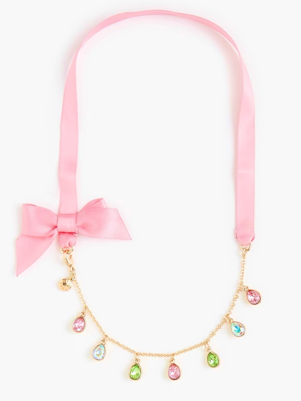 Crewcuts by J Crew Rainbow Gems Pendant Necklace